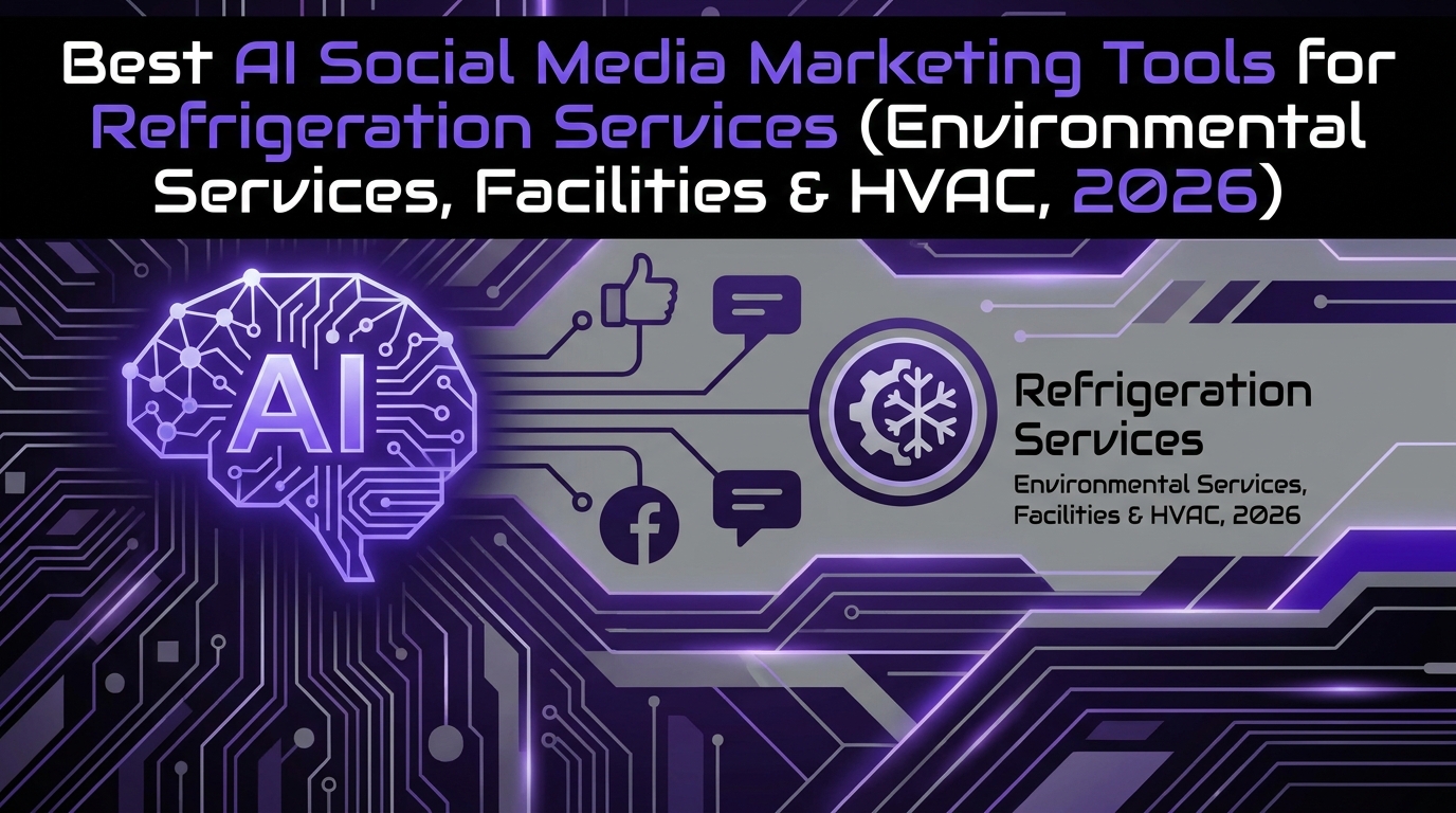 Best AI Social Media Marketing Tools for Refrigeration Services (Environmental Services, Facilities & HVAC, 2026)