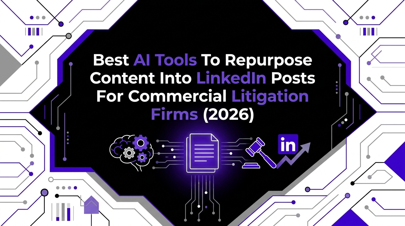 Best AI Tools to Repurpose Content into LinkedIn Posts for Commercial Litigation Firms (2026)