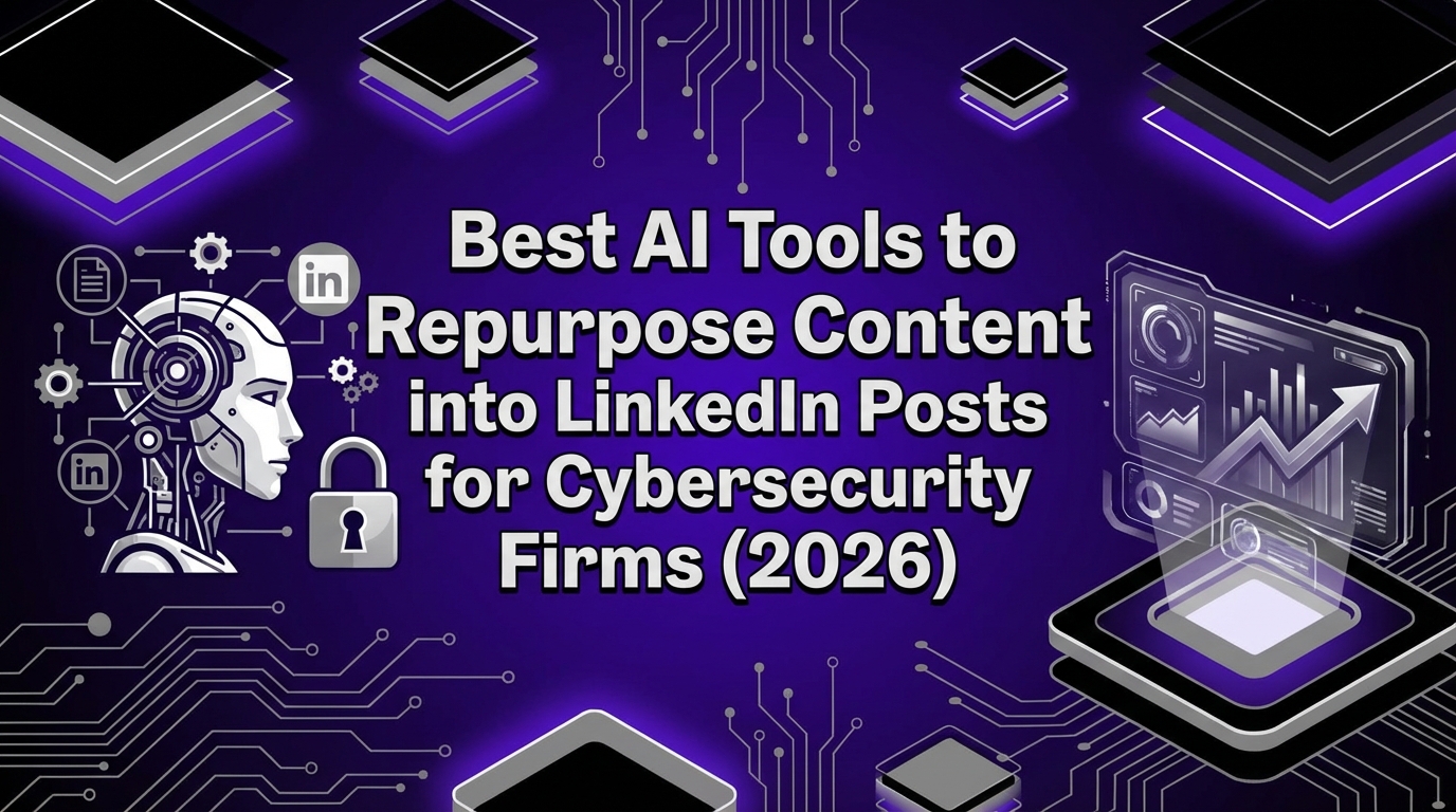 Best AI Tools to Repurpose Content into LinkedIn Posts for Cybersecurity Firms (2026)