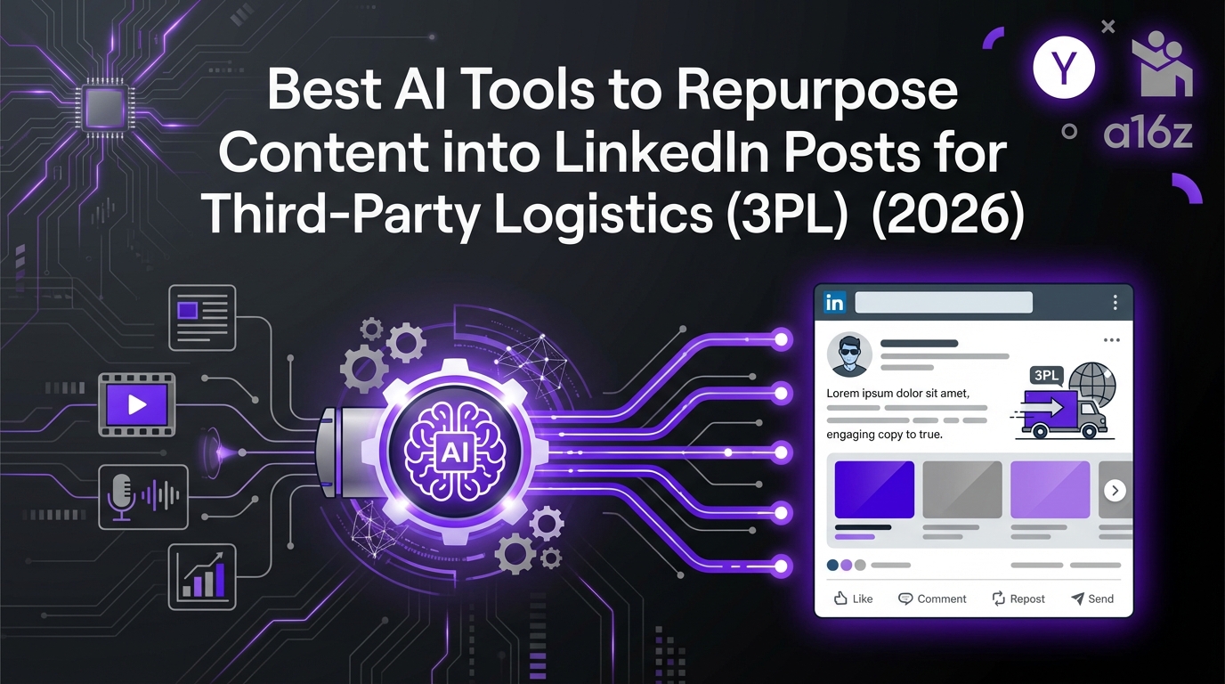 Best AI Tools to Repurpose Content into LinkedIn Posts for Third-Party Logistics (3PL) (2026)