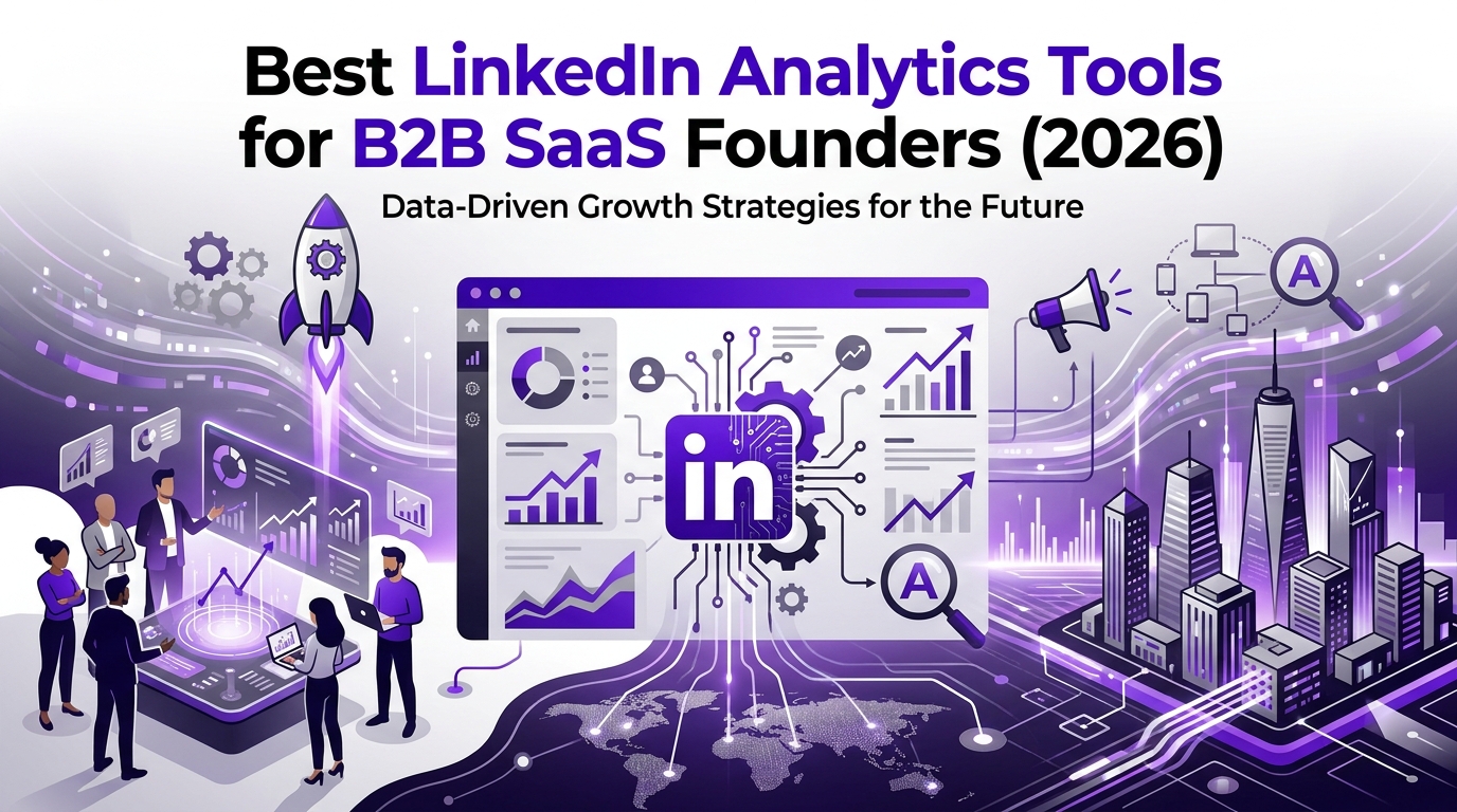 Best LinkedIn Analytics Tools for B2B SaaS Founders (2026)