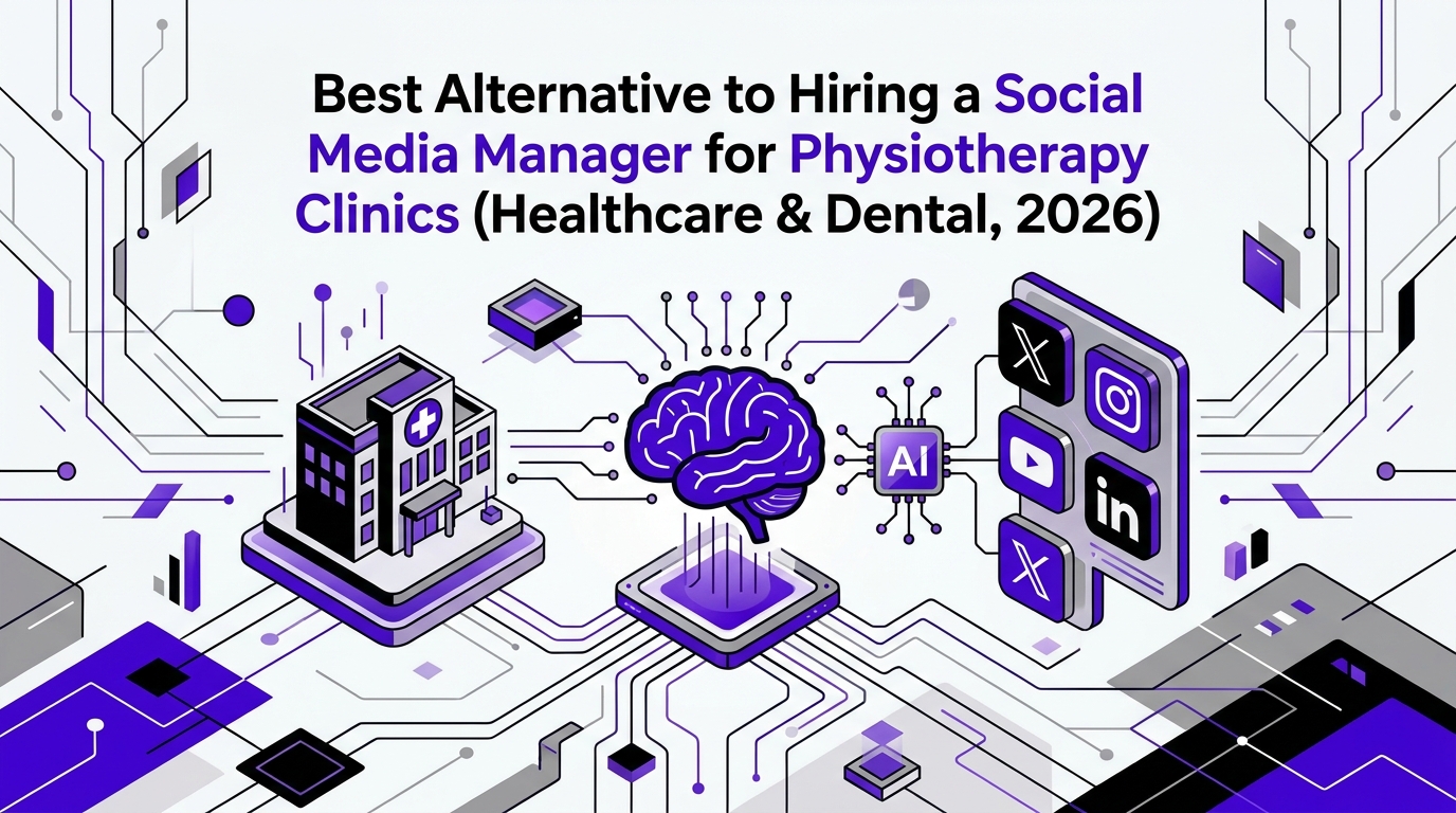 Best Alternative to Hiring a Social Media Manager for Physiotherapy Clinics (Healthcare & Dental, 2026)