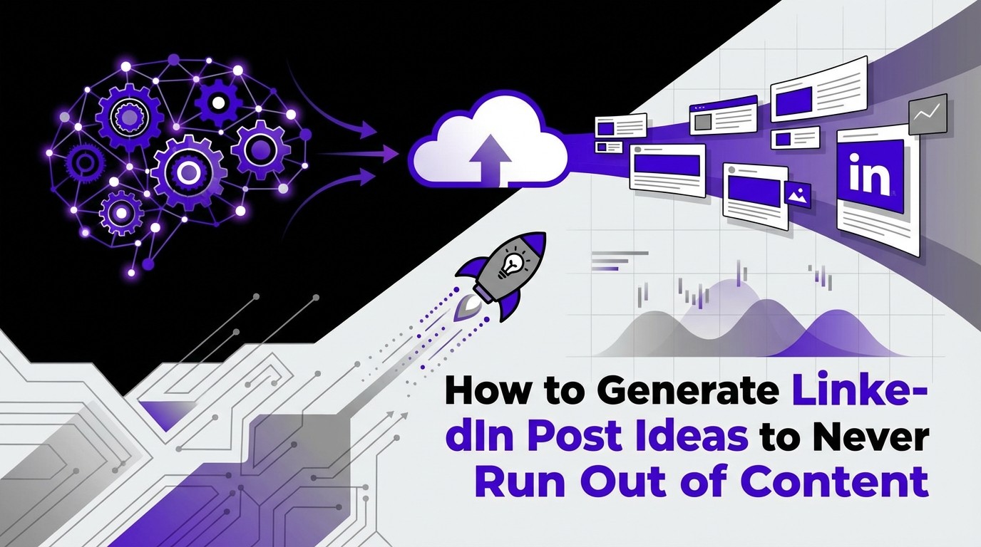 How to Generate LinkedIn Post Ideas to Never Run Out of Content