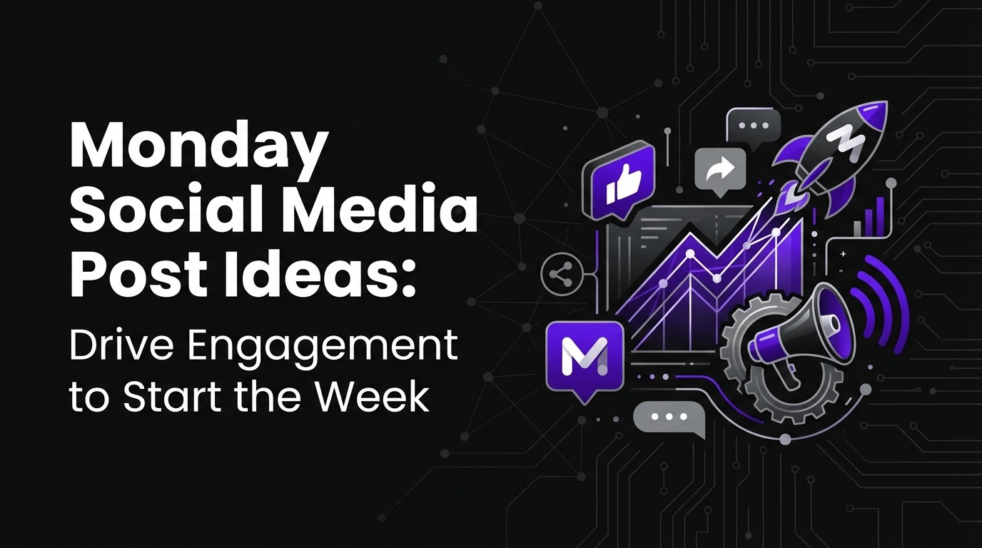 Monday Social Media Post Ideas: Drive Engagement to Start the Week