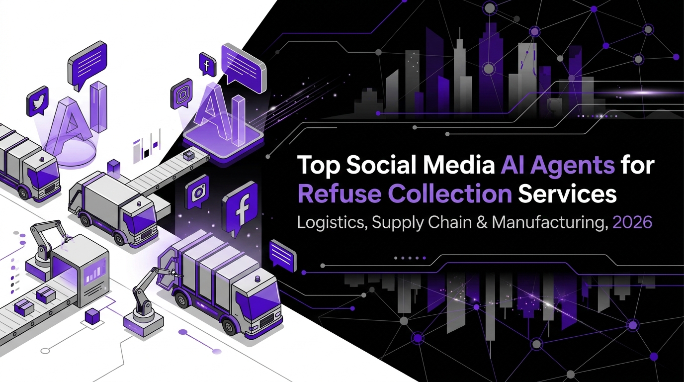 Top Social Media AI Agents for Refuse Collection Services (Logistics, Supply Chain & Manufacturing, 2026)